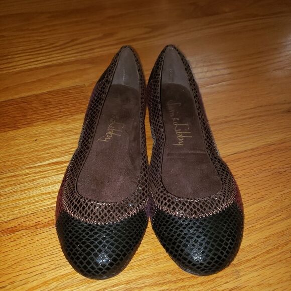Sam & Libby brown freezing ballet flats - Picture 2 of 7